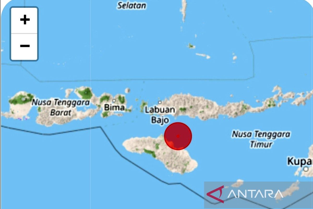 Gempa Bumi Bermagnitudo 4.7 Guncang Wilayah Banggai Kepulauan, Sulawesi Tengah.