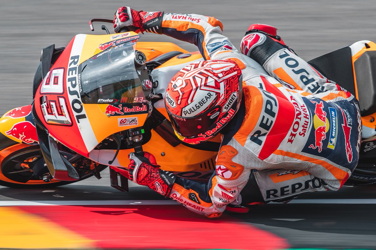 Marc Marquez Rajai Kualifikasi Basah MotoGP Jerman 2025 di Sachsenring.