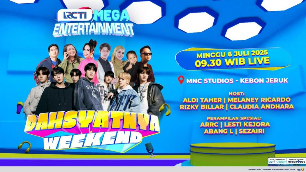 Weekend Anti Boring! Seru-seruan Bersama ARrC Hingga Leslar Family di Dahsyatnya Weekend RCTI
